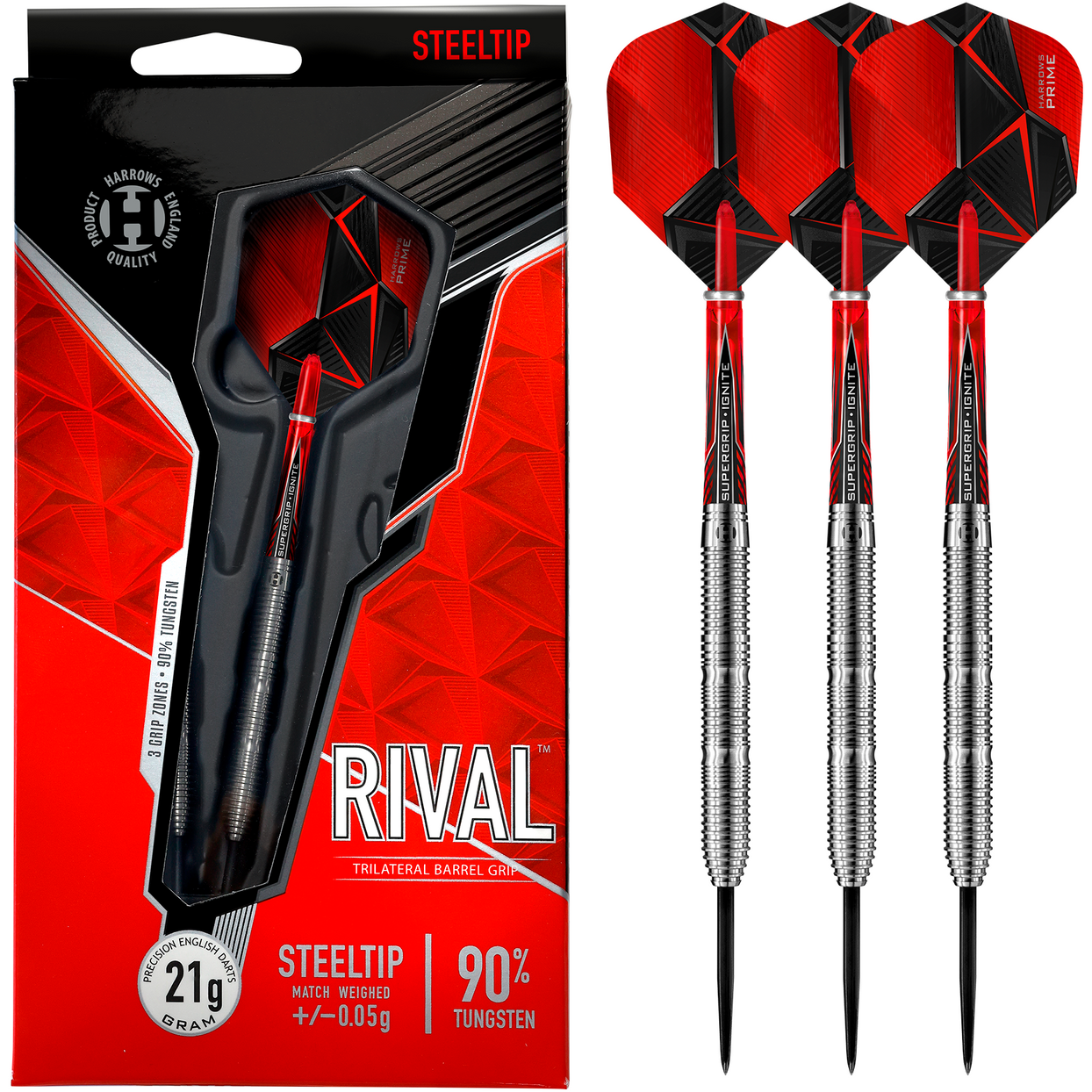 GEBD833 ~ HARROWS RIVAL 90% DARTS